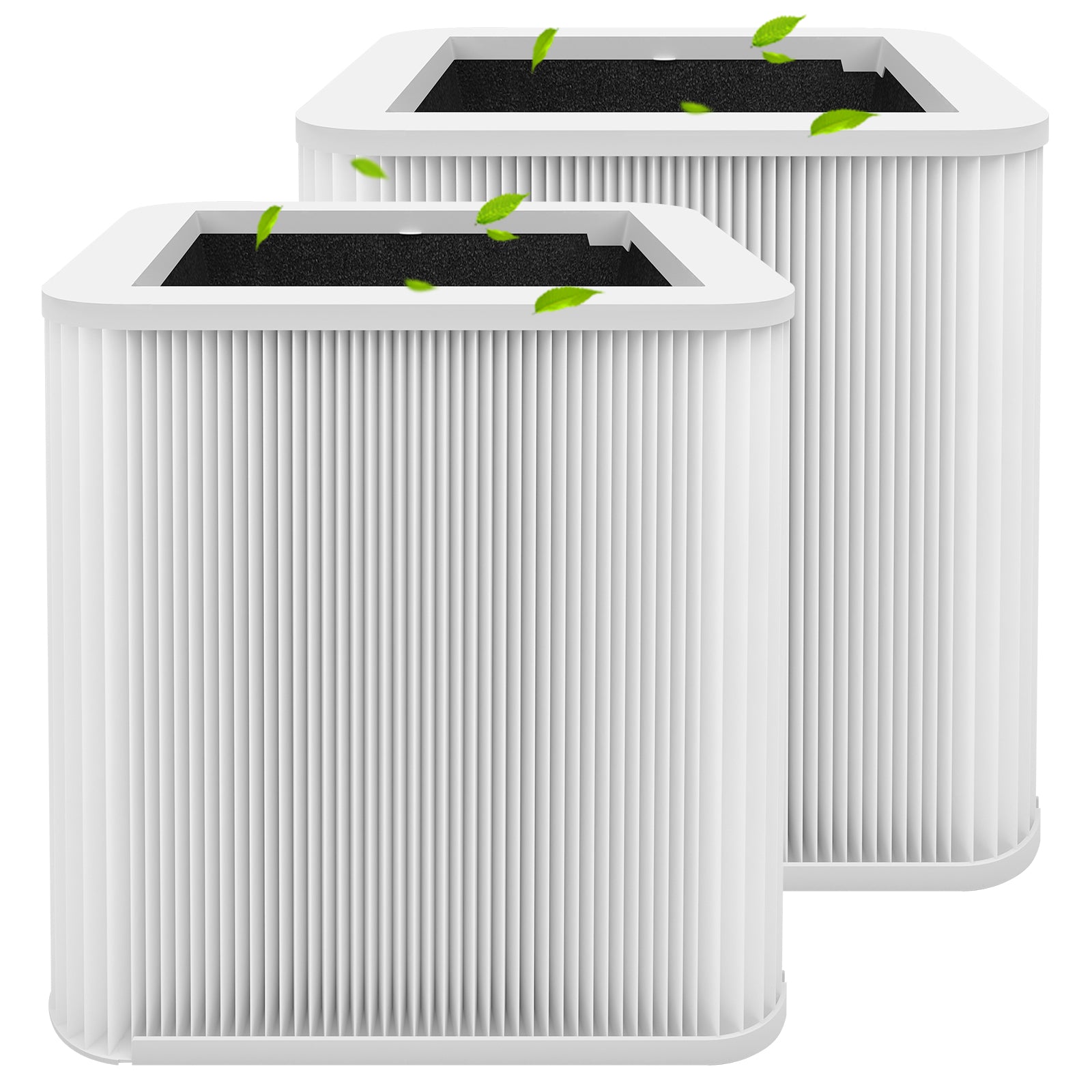 211+ Filter Replacement Compatible with 211+ Air Purifier, 2-in-1 H13 HEPA Filter and Activated Carbon Filters,2 Pack